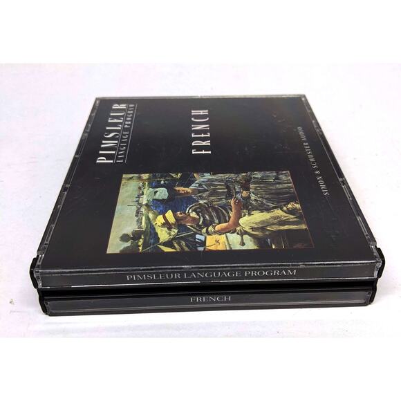 Pimsleur French Language Program Level 1 - Lessons 1-8 on CD - Four discs - Picture 4 of 4
